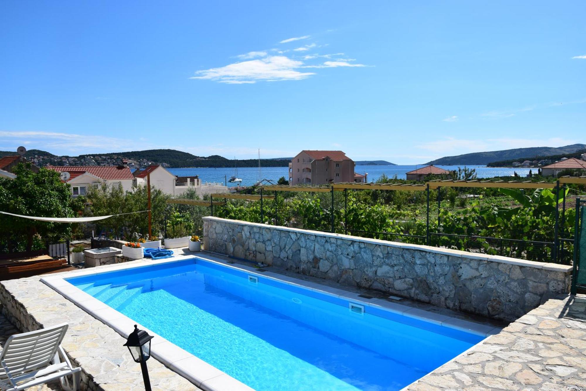 Marta II Your Holiday Home In Seget Center Trogir Kültér fotó